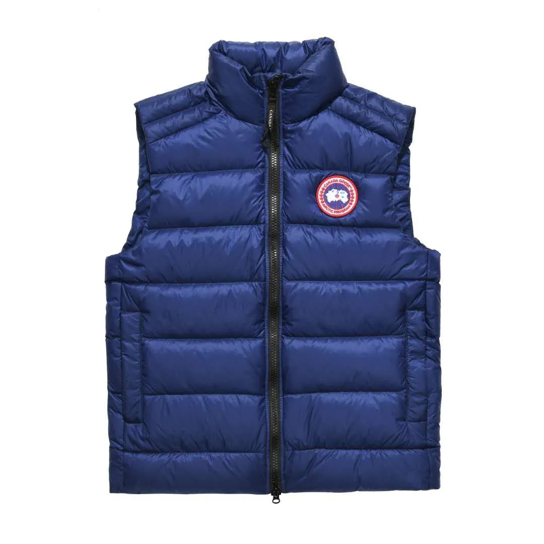P500 Canadian brand CanadaGoose men's and women's CROFTON lightweight down vest 2229M DWR water repellent treatment WindWall windproof fabric 700 fleece filling original mold opening details one to one production The upper body effect is stunning Exclusively available on the Xiaohongshu purchasing platform The highest version on the market Size: XS S M L XL XXL